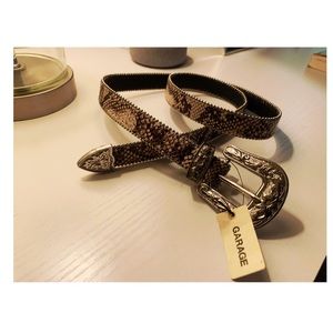 Snakeskin Belt